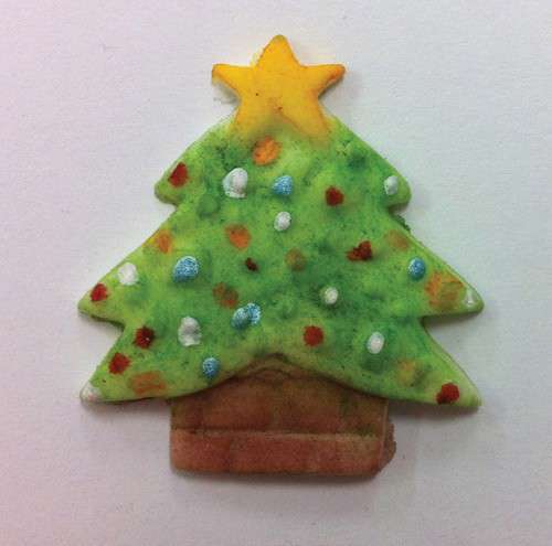 Christmas Tree Silicone Mould - Click Image to Close